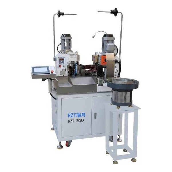 全自動穿護(hù)套雙頭端子機